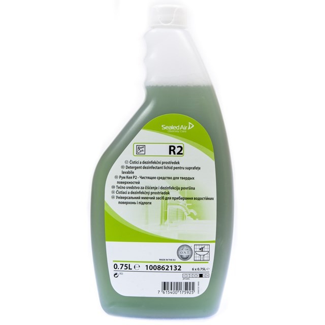 Room Care R2 0.75l,čistí, dezinfikuje - Kosmetika Hygiena a ochrana pro ruce Dezinfekce